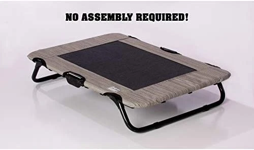 Mia's Pet Supply Elevated Pet Cot Bed - No Assembly Required, Durable & Comfortable for Cats & Dogs 3 Mia's Pet Supply Pet Gear Lifestyle Pet Cot Elevated Bed | No Assembly Required