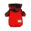 Mia's Pet Supply Fitwarm Plaid Pet Clothes For Dog Sweatshirts