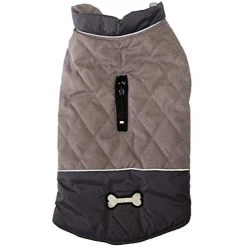 Mia's Pet Supply Reversible Dog Coats For Small Dogs Waterproof Warm Cotton Apparel