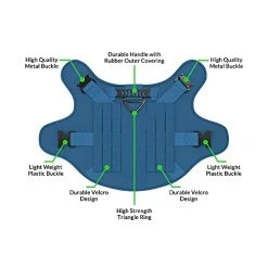 Mia's Pet Supply Tactical Dog Harness Bundle - No Pull Front Clip, MOLLE Vest, Leash & Bag - Peanut Brown (M) 38 Mia's Pet Supply Tactical Dog Harness Bundle Includes Tactical Leash & Tactical Bag. Working Dog MOLLE Vest With Handle, No Pulling Front Leash Clip, Hook & Dog Patch. (M (Neck:16