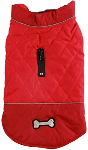 Mia's Pet Supply Reversible Dog Coats for Small Dogs - Waterproof, Warm, Cotton Apparel 9 Mia's Pet Supply Reversible Dog Coats For Small Dogs Waterproof Warm Cotton Apparel
