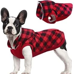 Mia's Pet Supply Kuoser British Style Plaid Dog Winter Coat
