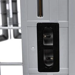 Mia's Pet Supply Plastic Pet Pen Fence Enclosure With Gate - Houses, Pens & Crates