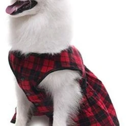 Mia's Pet Supply Plaid Fleece Dog Jacket for Large Dogs - Cozy & Stylish Apparel 15 Mia's Pet Supply Apparel Plaid Fleece Dress Dog Jacket For Large Dogs