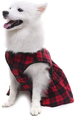 Mia's Pet Supply Plaid Fleece Dog Jacket for Large Dogs - Cozy & Stylish Apparel 7 Mia's Pet Supply Apparel Plaid Fleece Dress Dog Jacket For Large Dogs
