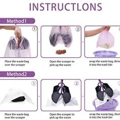 Mia's Pet Supply PPOGOO Non-Breakable Pet Pooper Scooper For Dogs And Cats Hygiene