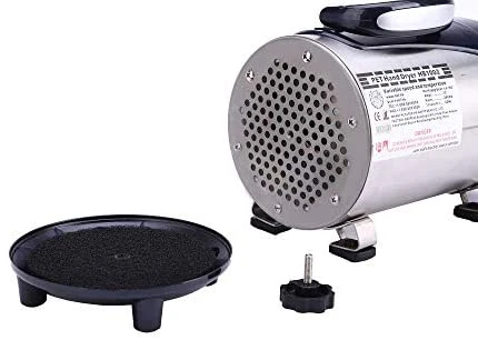 Mia's Pet Supply Adjustable Speed Pet Hair Dryer - 3.2HP Dog Grooming Blower with Heater (Black) | Professional Pet Grooming Tool 4 Mia's Pet Supply NBF Stepless Adjustable Speed Pet Hair Force Dryer Dog Professional Grooming Blower With Heater 3.2HP (Black) : Pet Supplies Hygiene