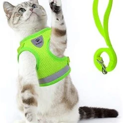 Mia's Pet Supply Cat Harness And Leash Set For Walking Cat And Small Dog Harness