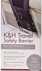 K&H Pet Products Travel Safety Barrier for Cats & Dogs - Black, 23" x 24" - Secure & Durable Travel Solution 8 Mia's Pet Supply K&H Pet Products Travel Safety Barrier Black 23