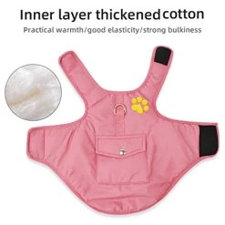 Mia's Pet Supply Doggiekit Dog Cold Weather Costs, Reversible Waterproof Warm Dogs Jacket