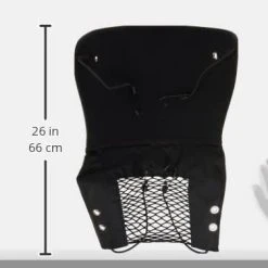 K&H Pet Products Travel Safety Barrier for Cats & Dogs - Black, 23" x 24" - Secure & Durable Travel Solution 11 Mia's Pet Supply K&H Pet Products Travel Safety Barrier Black 23