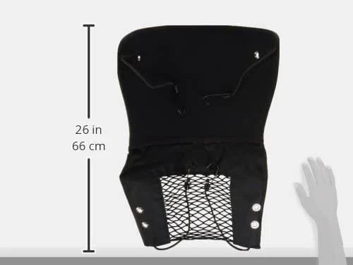 K&H Pet Products Travel Safety Barrier for Cats & Dogs - Black, 23" x 24" - Secure & Durable Travel Solution 6 Mia's Pet Supply K&H Pet Products Travel Safety Barrier Black 23" X 24"