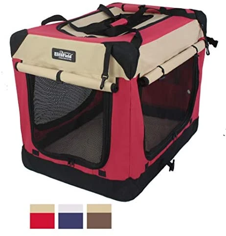 Mia's Pet Supply EliteField 3-Door Folding Soft Dog Crate - Indoor & Outdoor Travel Pet Home 17 Mia's Pet Supply EliteField 3-Door Folding Soft Dog Crate, Indoor & Outdoor Pet Home Travel
