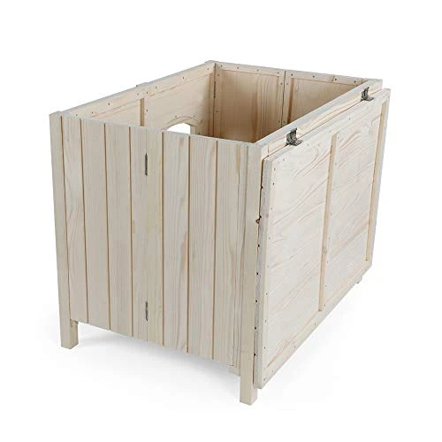 Promo Mia's Pet Supply Petsfit Portable Wooden Dog House - Durable & Stylish Pet Shelter 6 Mia's Pet Supply Petsfit Portable Wooden Dog House Houses, Pens & Crates