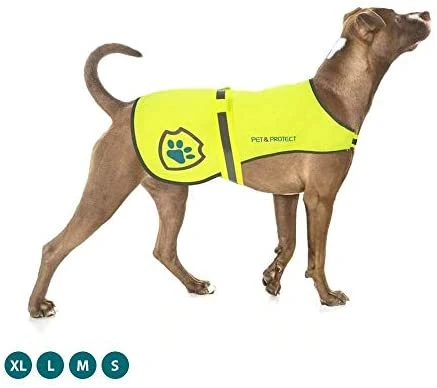 Mia's Pet Supply Apparel Pet & Protect Premium Reflective Dog Vest - High Visibility Safety Gear for Dogs 7 Mia's Pet Supply Apparel Pet & Protect Premium Dog Reflective Vest
