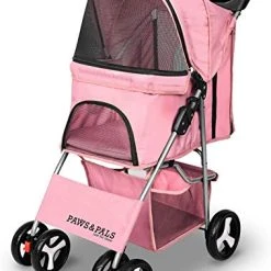 Mia's Pet Supply Travel Paws & Pals 4 Wheeler Elite Jogger Pet Stroller