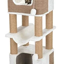TRIXIE Lucano Cat Tower with Scratching Posts & Condo - Affordable Cat Furniture for Play & Rest 6 Mia's Pet Supply TRIXIE Lucano Cat Tower With Scratching Posts, Condo
