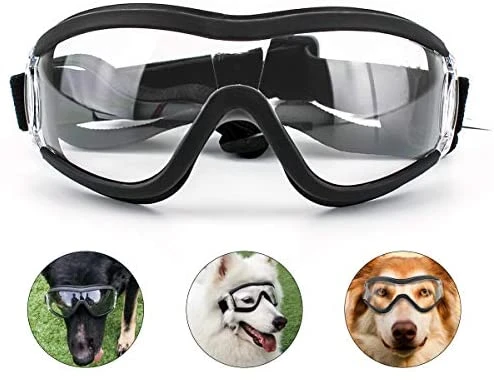 Mia's Pet Supply PEDOMUS Dog Sunglasses & Goggles - Adjustable Strap for Travel, UV Protection 1 Mia's Pet Supply Apparel PEDOMUS Dog Sunglasses Dog Goggles Adjustable Strap For Travel