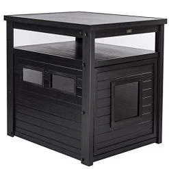 Mia's Pet Supply EcoFlex Litter Box Cover/End Table, Russet, Standard