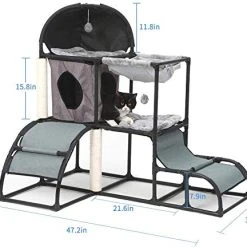 Mia's Pet Supply Cat Tree for Large Cats - Super Stable Cat Furniture with Scratching Posts & Perches 30 Mia's Pet Supply Cat Tree For Large Cats Super Stable Cat Furniture