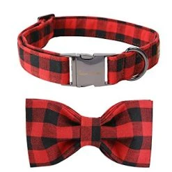 Mia's Pet Supply Pet Soft & Comfy Bowtie Dog And Cat Collar