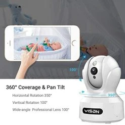 Mia's Pet Supply Training VISON WiFi Pet Camera, Full HD1080P Dog Camera,
