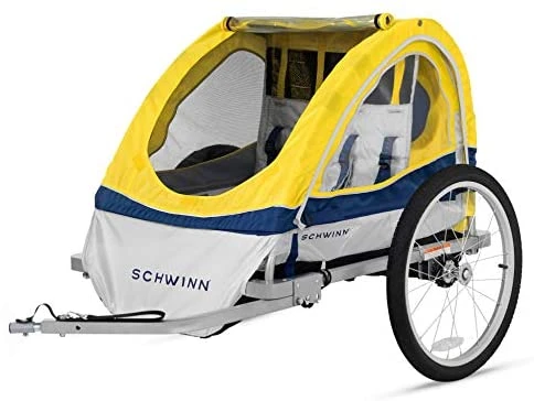 Mia's Pet Supply Schwinn Trailblazer Child Bike Trailer with Canopy - Best Deal for Cats & Dogs Travel 6 Mia's Pet Supply Schwinn Trailblazer Child Bike Trailer, Canopy