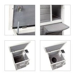 Mia's Pet Supply Petsfit 2-Story Kitty Cat House Houses, Pens & Crates