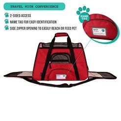 Mia's Pet Supply PetAmi Premium Airline Approved Soft-Sided Pet Travel Carrier