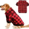 Mia's Pet Supply Apparel Plaid Dog Hoodie Sweatshirt Dog Sweater