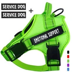 Mia's Pet Supply No-Pull Emotional Support Pet Vest Harness - Reflective, Breathable & Adjustable for Cats & Dogs 34 Mia's Pet Supply Leashes And Harness No-Pull Emotional Support Pet Vest Harness, Reflective Breathable And Adjustable