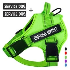 Mia's Pet Supply No-Pull Emotional Support Pet Vest Harness - Reflective, Breathable & Adjustable for Cats & Dogs 29 Mia's Pet Supply Leashes And Harness No-Pull Emotional Support Pet Vest Harness, Reflective Breathable And Adjustable