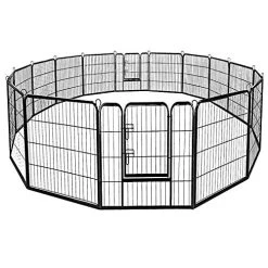 Brand New Mia's Pet Supply Giantex 24/32/40/48 Inch Dog Playpen with Door - 16/8 Panel Pet Playpen for Dogs 18 Mia's Pet Supply Giantex 24/32/40/48 Inch Dog Playpen With Door, 16/8 Panel Pet Playpen