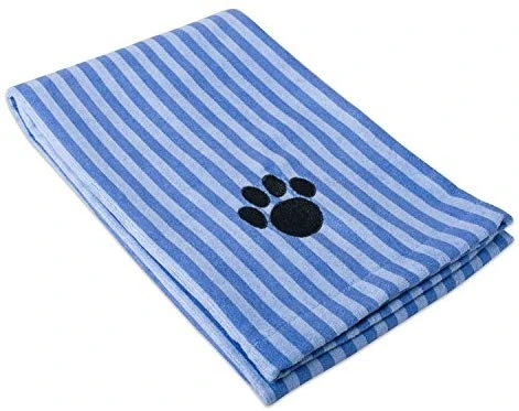 Mia's Pet Supply DII Bone Dry Microfiber Dog Bath Towel with Embroidered Paw Print - Quick Dry & Absorbent 20 Mia's Pet Supply DII Bone Dry Microfiber Dog Bath Towel With Embroidered Paw Print Hygiene
