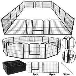 Mia's Pet Supply ZENY Fold Able Metal Pet Exercise Pen