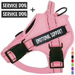 Mia's Pet Supply No-Pull Emotional Support Pet Vest Harness - Reflective, Breathable & Adjustable for Cats & Dogs 33 Mia's Pet Supply Leashes And Harness No-Pull Emotional Support Pet Vest Harness, Reflective Breathable And Adjustable