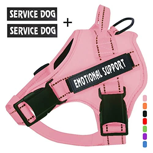Mia's Pet Supply No-Pull Emotional Support Pet Vest Harness - Reflective, Breathable & Adjustable for Cats & Dogs 11 Mia's Pet Supply Leashes And Harness No-Pull Emotional Support Pet Vest Harness, Reflective Breathable And Adjustable
