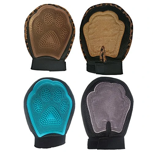 Mia's Pet Supply Grooming Glove - Pet Hair Remover for Cats & Dogs | Affordable Pet Hygiene Tool 7 Mia's Pet Supply Hygiene : Pet Grooming Glove Pet Hair Remover