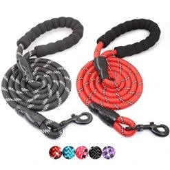Mia's Pet Supply Strong Dog Leash With Comfortable Padded Handle Leashes And Harness