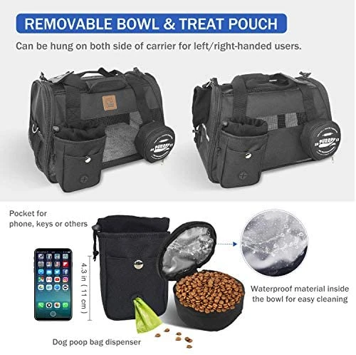 Mia's Pet Supply Premium Dog & Cat Carrier - Durable Travel Carrier for Dogs, Cats, and Rabbits - Lightweight & Comfortable 4 Mia's Pet Supply Premium Dog Carriers Cat Carriers Rabbit Carriers Travel