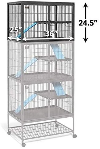 MidWest Homes For Pets Deluxe Ferret Nation Cage - Durable & Spacious Ferret Habitat 2 Mia's Pet Supply MidWest Homes For Pets, Deluxe Ferret Nation,