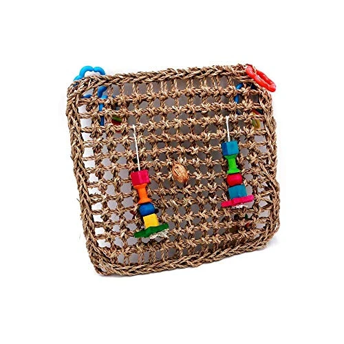 Mia's Pet Supply: Seagrass Activity Wall Toy for Parrots & Birds - Hot Sale! 5 Mia's Pet Supply : Bird Toys Parrot Seagrass Activity Wall Birds