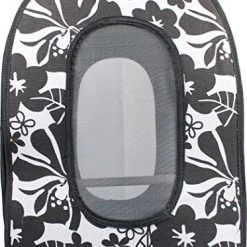 Mia's Pet Supply A&E Cage Company 001374 Black Happy Beaks Soft Sided Bird Travel Carrier