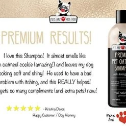 Mia's Pet Supply Oatmeal Anti-Itch Shampoo & Conditioner for Dogs & Cats - Best Deal for Pet Hygiene 11 Mia's Pet Supply : Pet Oatmeal Anti-Itch Shampoo & Conditioner In One!