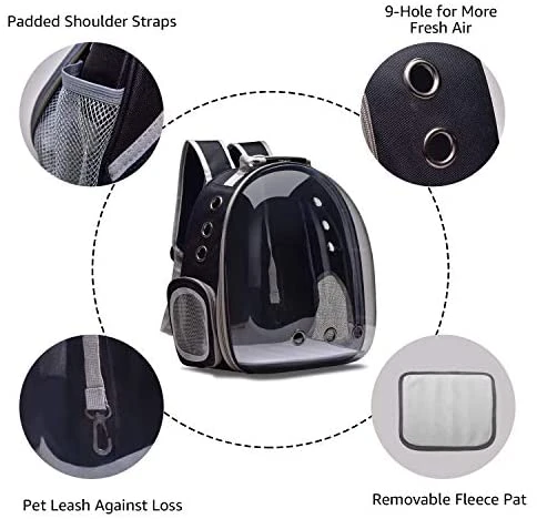 Mia's Pet Supply Henkelion Cat & Dog Carrier Backpack - Lightweight & Travel-Friendly 3 Mia's Pet Supply Travel Henkelion Cat Carrier Dog Carrier Backpack