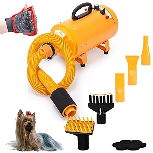 Mia's Pet Supply Free Paws Pet Dryer - High-Speed Dog & Cat Hair Blower for Quick Drying 1 Mia's Pet Supply Free Paws Pet Dryer For Dog Cat Hair Blower,