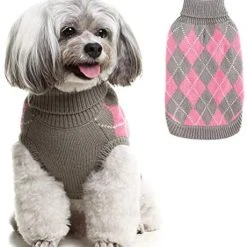 Mia's Pet Supply Plaid Dog Sweater