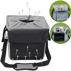 Mia's Pet Supply Travel Pet Carrier Bicycle Basket Bag - Durable & Comfortable for Cats & Dogs 13 Mia's Pet Supply Travel Pet Carrier Bicycle Basket Bag Pet Carrier/Booster