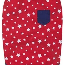 Mia's Pet Supply Patriotic Blueberry Pet Apparel - Pack of 2 Soft & Comfy USA Flag Cat & Dog Outfits 17 Mia's Pet Supply Blueberry Pet Pack Of 2 Soft & Comfy Patriotic Spirit USA Stars Stripes American Flag Apparel