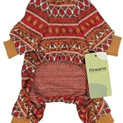 Mia's Pet Supply Fitwarm Dog Sweater Knitted Pajamas